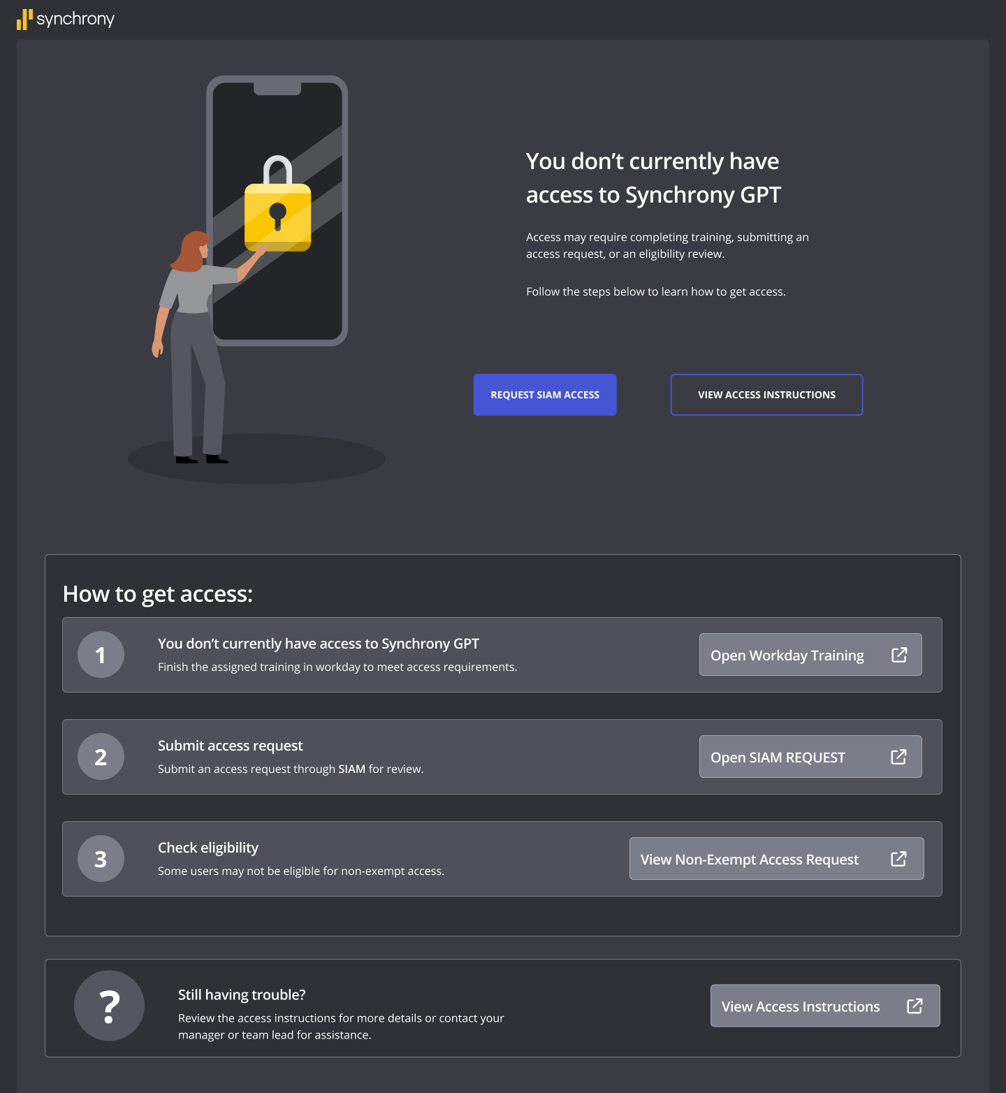 No access concept 1