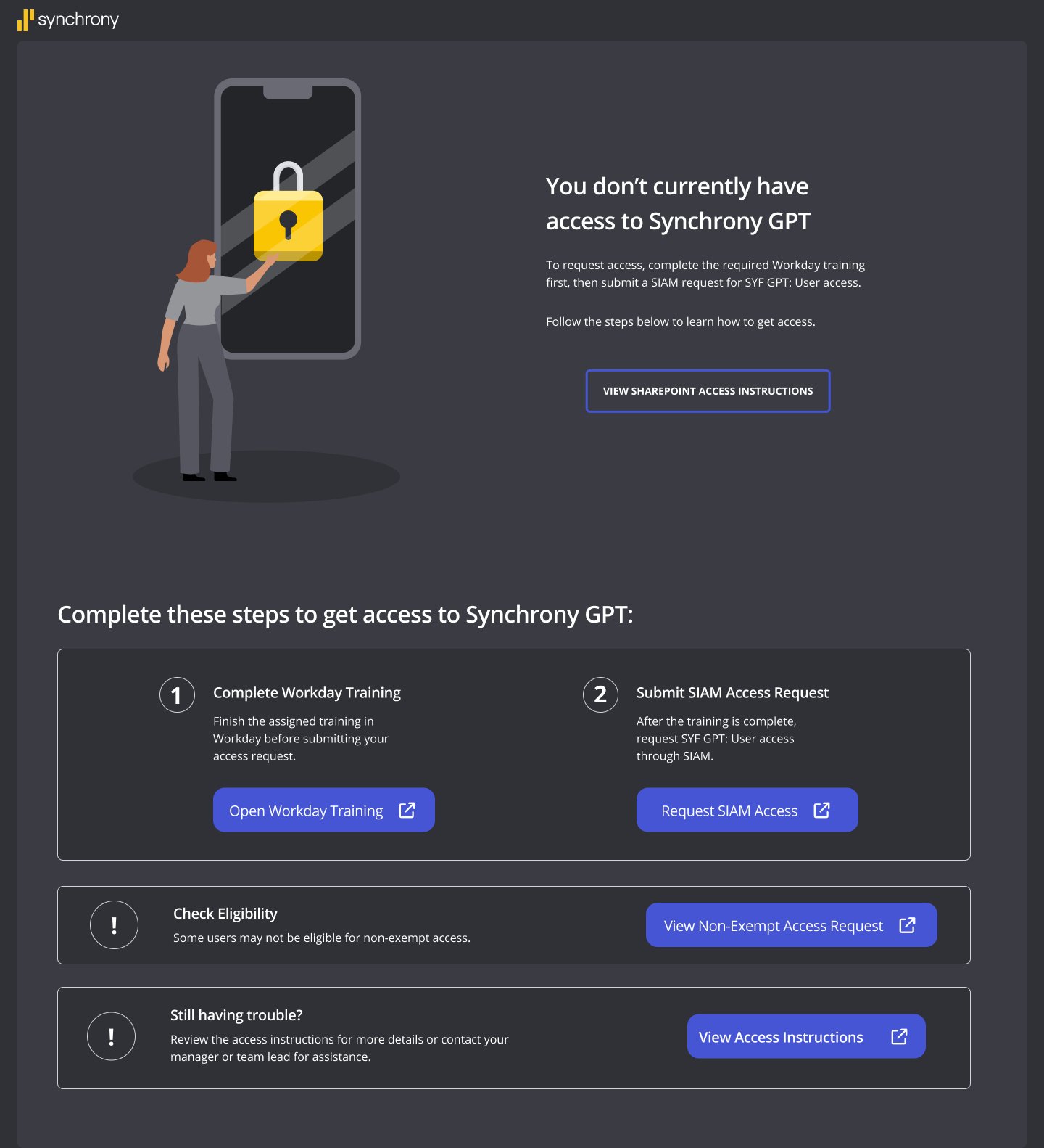 No access concept 3